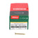 Timco 3.5 x 30mm Classic Multi-Purpose Screws Countsunk Head Yellow (200/Box) 35030CLAF