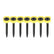 Timco 3.5 x 35mm Coarse Threaded Collated Drywall Black Screws (1000) 00035COLDYS