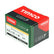 Timco 4.0 x 12mm Classic Multi-Purpose Screws Countsunk Head Yellow (200/Box) 40012CLAF