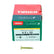 Timco 4.5 x 30mm Classic Multi-Purpose Screws Countsunk Head Yellow (200/Box) 45030CLAF