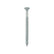 Timco 8 x 2 1/2" Twin Threaded Woodscrews Countsunk Head Zinc (200/Box) 08212CWZ