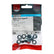 Timco M8 Nylon Nut DIN 982 BZP Type P Zink Plated (10/Tim Pack) 8NPP