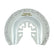 Timco Dia.65mm Multi-Tool Blade - Radial Grit For Tiles MTR65CG