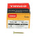 Timco 5.0 x 40mm Solo Chipboard & Woodscrews - PZ - Double Countersunk - Yellow 50040SOLOC