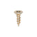 TIMCO 3.5 x 12mm Solo Chipboard & Woodscrews - PZ - Double Countersunk - Yellow 35012SOLOC