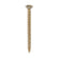 Timco 4.0 x 50mm Solo Chipboard & Woodscrews - PZ - Double Countersunk - Yellow  40050SOLOC