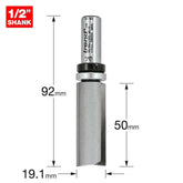 Trend 19mm Guided Profiler Cutter 46/09X1/2TC