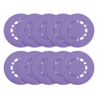 Trend Aluminium Oxide Random Orbital Sanding Disc 10pc 150mm 240 grit AB/150/240A