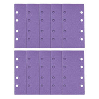 Trend Zirconium 1/3 Sheet Sanding Sheet 10 pc 93mm x 185mm 40 grit AB/THD/40Z
