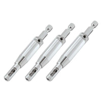 Trend Quick Release 3 Piece Hinge Fitting Drill Bit Guide Set QR/DBG/SET