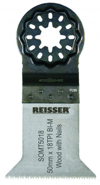Reisser SOMT5018 Starlock Oscillating Multi-tool Blade Bi-M 50Mm X 18Tpi