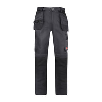 Timco W34 L32 Workman Multi-Purpose Work Trousers Grey/Black WTGBK3432