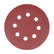 Timco 150mm Random Orbital Sanding Discs 60 Grit Red 231084