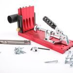 Titman ESPHJ 4 Hole Pocket Hole Jig Kit with Hex Key Collar & 100 x Screw