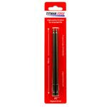 Titman EPHHEXR2 High Quality S2 Steel 150mm Square Drive Bit Twin Pack