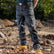 Timco W34 L32 Workman Multi-Purpose Work Trousers Grey/Black WTGBK3432