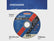 Faithfull 115 x 1.0 x 22.23mm Multi-Purpose Cutting Disc (Pack of 10) FAI11510MUL