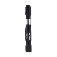 Timco No.3 x 50mm Impact Driver Bits PZ Handy Bit Pack 3PZ50X6