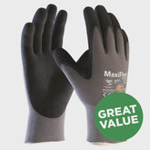 Maxi Flex Ultimate Palm Coated Handling Gloves Size Large ATGMFLEX34/L