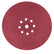 Makita B-68410 225mm K180 Abrasive Disc Velcro Pack of 25 Pieces