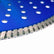 Mexco 300mm Turbo Diamond Blade Turbo Xcel Grade Dual Purpose DTXCEL30020