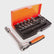Bahco 25 Piece 1/4" Square Drive Socket Durable & Versatile Tool Set BAHSL25