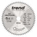 Trend Wood Crosscut Mitre Saw Blade 250mm x 30mm x 60T CSB/CC25060