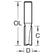 Trend Two Flute Straight Cutter For Trend Lock Jigs 12mm Dia. X 63mm Cut TR37X1/2TC