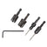 Trend Snappy 4 Piece Set Countersink & Plug cutter Set SNAP/PC/A