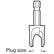 Trend Snappy 3/8 inch diameter plug cutter SNAP/PC/38