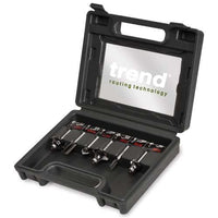 Trend 6pc starter cutter set 1/4 SET/SS11X1/4TC
