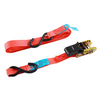 Timco 5m x 25mm Veto Standard S Hook Ratchet Straps STD 5RS4S