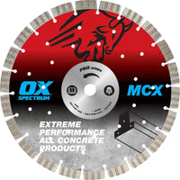 OX Spectrum Superior Supercut Dia Blade – Concrete / GP – 350/20mm MCX350/20