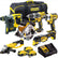 Dewalt DCK654P3TB 18V Compact 6 Piece Kit with 3 x 5.0Ah Batteries Charger & Bag
