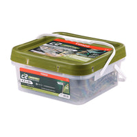 Timco C2 4.5 x 65mm Deck-Fix TX Countersunk with Ribs Twin-Cut Green 65C2D1000