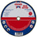 Faithfull 300mm 300 x 3.5 x 22.23mm Aluminium Oxide Cut Off Wheel for Metal FAI3003522M