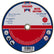 Faithfull 350mm 355 x 3.5 x 25.4mm Oxide Cut Off Wheel for Metal FAI3503525M