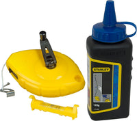 Stanley 0-47-465 Power Winder Chalk Line 30m Chalk & Level STA047465