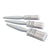Harris Pack of 3 Flat Paint Natural Bristle Flat Brush Brush Set Essentials For Walls & Ceilings 101011005