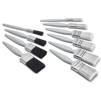 Harris Pack of 10 Flat Paint Brush Set Essentials For Walls & Ceilings
