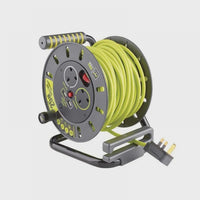 Masterplug Open Cable Reel 13A & 2 USB 2-Socket 25M 240V OMU25132USL-PX