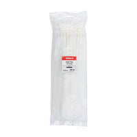 Timco 7.6 x 370mm Natural Coloured Nylon Cable Tie (100/Bag) 76370CTN