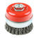 Timco 80mm Angle Grinder Cup Brush Twisted Knot Steel Wire 80TCT