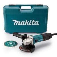 Makita GA4530RKD 115mm/4.5" Angle Grinder With Case & Diamond Blade 110V