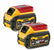 DeWalt DCB546 18V/54V 6.0 / 2.0Ah Li-ion FlexVolt XR Slide Battery Twin Pack