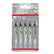 Bosch T101BR Jigsaw Blades 100mm For Wood Clean Cut Pack Of 5 - 2608630014