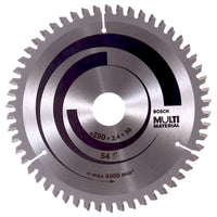 Bosch 190mm 54T Multi Material Circular Saw Blade 190 x 30mm x 54T 2608640509
