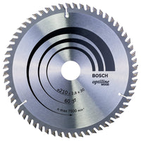 Bosch 210mm 60T Wood Circular Saw Blade Optiline 2608641190