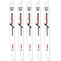 Bosch 200mm Sabre Saw Blades For Wood & Metal S3456XF Pack of 5