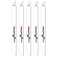 Bosch 225mm Sabre Saw Blades For Metal & Wood S1122VF Pack of 5
